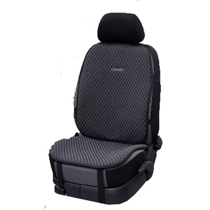 RIVEXTAUTO RODI06 Fundas universales de asientos de estilo deportivo Interiores de automóviles Asientos traseros de poliéster de PVC de protección Color Antracita - Product Image 1