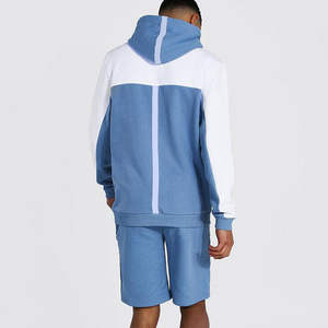 Conjunto de pantalones cortos de gimnasio de alta calidad para hombres, ropa informal transpirable de algodón, manga corta de entrenamiento - Product Image 6