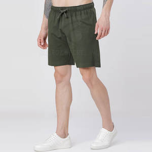Pantalones cortos ligeros al por mayor para hombres, pantalones cortos cómodos para hombres, pantalones cortos de cintura elástica para hombres para venta en línea - Product Image 3