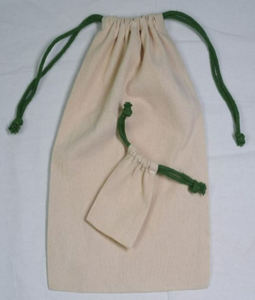 Sacs en coton biologique personnalisés, écologiques, recyclables, réutilisables, avec cordon de serrage, impression sérigraphique, cadeau, artisanat, promotion, bijoux - Product Image 6