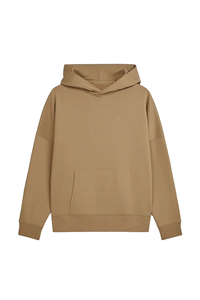 Sudadera con Capucha de Alta Calidad para Hombre, Diseño Personalizado, Bordada, de Forro Polar Grueso, con Hombros Caídos, Talla Grande, Calidad OEM - Product Image 3