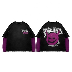 Streetwear d'été flambant neuf personnalisé imprimé numériquement coton respirant grande taille T-Shirt pour hommes ensemble de jogging maillots de bain ensemble court - Product Image 5