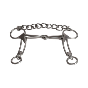 MARQUE ZONE Acier inoxydable islandais mèche à une articulation Accessoires pour chevaux polonais terne Direct Horse Tack Gear Grossiste Fournisseur - Product Image 1