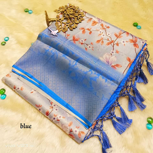 PURE SOFT KANCHIVRAM PETHANI <b>SILK</b> SAREE - Product Image 3