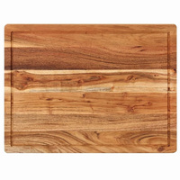 Planche à découper en bois carrée sur mesure, bord festonné, bloc à découper et à trancher