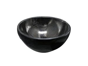 Đen <span class=keywords><strong>Tourmaline</strong></span> đá quý pha lê Bát Tự nhiên Tay Chạm Khắc Đá món ăn để bảo vệ chữa bệnh phong thủy trang trí nội thất đánh bóng - Product Image 4