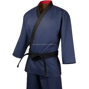 Traje de judo de entrenamiento brasileño 2025 uniformes de arte al por mayor Karate Taekwondo Kimono Judo uniforme Unisex - Product Image 5