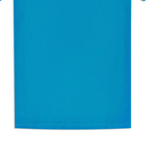 Camiseta de punto personalizable 100% algodón, cuello redondo liso verde azulado básico, transpirable, 220 gramos, logotipo informal de alta calidad - Product Image 3