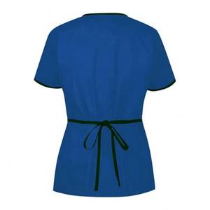 Chaqueta de blusa de hospital médica de alta calidad para mujer, cómoda, duradera, ligera, con bolsillos, de punto, personalizable - Product Image 6