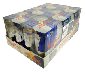 Stock frais de boissons énergisantes Red Bull d'Autriche, 12 fl oz (paquet de 24) en provenance d'Allemagne GmBh, livraison gratuite - Product Image 1