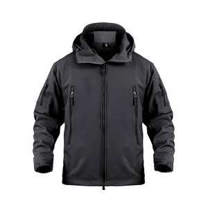 Veste tactique à capuche Softshell durable et de meilleure qualité, logo et couleur personnalisés - Product Image 3