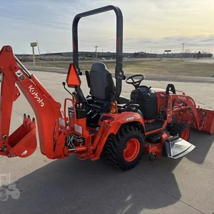 รถไถเดินตามรุ่น BX23S ปี 2022 พร้อมที่ตักด้านหน้าและรถขุดด้านหลัง เครื่องยนต์ 22 แรงม้า เกียร์ PLC - Product Image 1