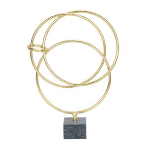 Sculpture de mains priantes décoratives, argent et or avec des accents de rose en cuivre, art moderne - Product Image 3