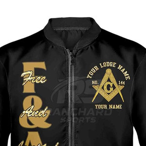 Chaqueta Masónica Bordada de Algodón y Poliéster para Ceremonias de Logia, Chaqueta Masónica para Hombre - Product Image 6