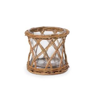 Soporte de vidrio de mimbre de diseño asequible Soporte de vasos de agua de mimbre El mejor soporte de vaso hecho por el fabricante indio SCI - Product Image 4