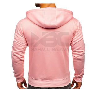 ซิปมีฮู้ดสำหรับผู้ชาย COLOUR Claret hoodies กำหนดราคาดีที่สุดกลางแจ้งลำลองแบบรูดซิปขึ้นมีฮู้ดผลิตในปากีสถาน - Product Image 6