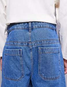 Short en jean pur coton de haute qualité pour hommes, nouveau design classique et décontracté, solide, vente en gros de shorts pour hommes avec nouvelle poche - Product Image 4