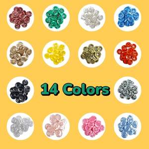High Quality Eco Friendly <b>Polished</b> Plastic <b>Shirt</b> Buttons for Modern DIY Sewing Dressmaking Clothing Accessories Fashion - Product Image 2