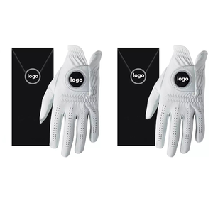 Gants de golf en cuir Cabretta personnalisables de qualité supérieure pour hommes et femmes Équipement de sport respirant avec logo personnalisé - Product Image 1
