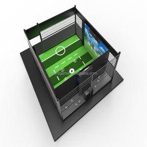 Système de jeu de football de projection avancé, équipement d'entraînement de football interactif en salle pour le développement des compétences - Product Image 1