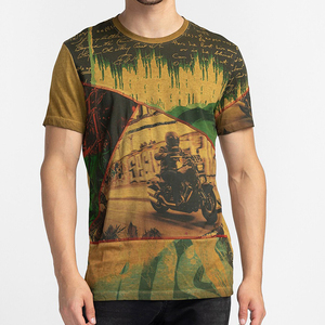 Camisetas Deportivas Personalizadas al por Mayor de Alta Calidad, Ecológicas, Transpirables, de Secado Rápido, de Poliéster/Algodón para Gimnasio, para Hombre - Product Image 1