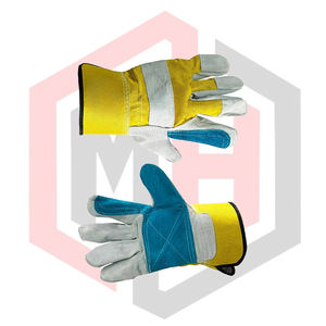 ถุงมือหนังสำหรับงานทั่วไป ทนทานต่อการฉีกขาด ระบายอากาศได้ดี ปราศจากซิลิโคน ปราศจากแป้ง ป้องกันความร้อน ป้องกันการบาด ป้องกันไฟฟ้าสถิต - Product Image 6