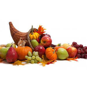 Homvare Ornamento Artificiale Cornucopia in Vimini a 13 Rami per Decorazioni Autunnali e del Ringraziamento - Product Image 4