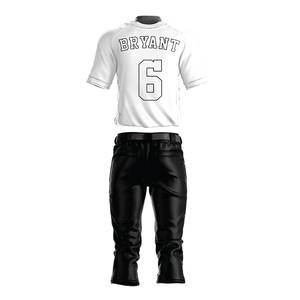 Conjuntos de uniformes de béisbol personalizables, transpirables, 100% poliéster, opciones de talla grande bordadas con tu logotipo, nombre de equipo personalizado - Product Image 5