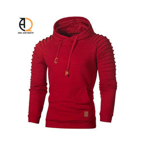 Fabrication conception personnalisée automne vente chaude hommes sweats à capuche décontracté 100% coton poche surdimensionné basket-ball régulier - Product Image 3