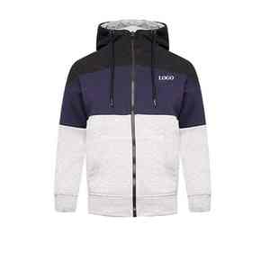 ชุดวอร์มสำหรับผู้ชายชุดออกกำลังกายสำหรับใส่วิ่งจ๊อกกิ้งชุดวอร์มสไตล์บล็อกสีออกแบบได้เองโลโก้ใหม่ - Product Image 3