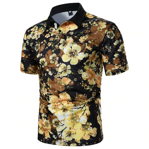 Venta al por mayor de alta calidad 100% algodón transpirable ropa casual logotipo personalizado Polo para hombres de punto Polo camisetas para hombres - Product Image 2