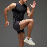 Chemises d'entraînement sportif Singlet Poids du tissu 180 grammes Accepter Tissu personnalisé OEM Logo d'entraînement personnalisé O Neck Blank - Product Image 5