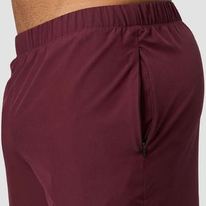 Short de sport d'été pour homme avec fonction de séchage rapide Pantalon de course d'entraînement en gros Poche intérieure solide Vêtements pour homme écologiques - Product Image 3
