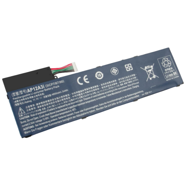 Full Capacity Battery AP12A3i Laptop Replacement Battery for Acer Timeline Ultra M3 M5 M5-481TG M3-581TG AP12A4i 54Wh