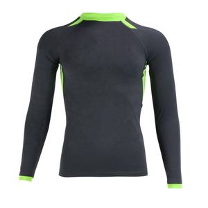 Chemise anti-éruptions cutanées à manches longues de compression personnalisée pour hommes Nouveaux modèles Tissu respirant anti-transpiration à séchage rapide - Product Image 3
