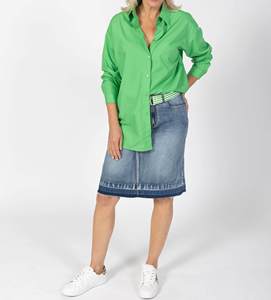 Camisa de Algodón y Poliéster con Estampado Animal, Botones en la Parte Delantera, Mangas Largas, Puños con Botones, Antiarrugas y Transpirable, Vestido de Verano - Product Image 4