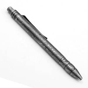 Bolígrafo de Acero de Damasco Personalizable de Alta Calidad para Uso en Oficina o Regalo - Product Image 2