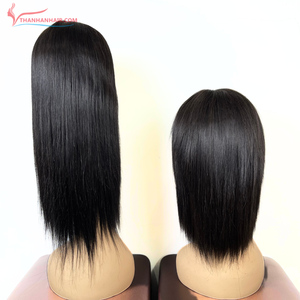 Wholesale Bone Straight <b>Bob</b> <b>Wig</b> – Vietnamese Human Hair, Transparent HD Full Lace Front <b>Wig</b>, Natural Hairline, Ready Stock - Product Image 2
