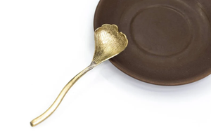 Premium Hot Sale Handmade Leaf Shape Embossed Design Tea <b>Coffee</b> <b>Spoon</b> For Parties - Product Image 5