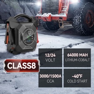 Arrancador de Baterías DM2464 de 24V de Alta Resistencia, Pico de 15,000A, 236.8Wh, Clase 8 - Product Image 4