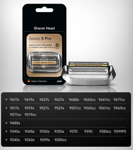 94M Loạt 9 Thế Hệ Mới Máy Cạo Râu Điện Dao Cạo Đầu Các Bộ Phận Lá & Cắt Thay Thế Cassette Lưỡi Đầu Phù Hợp Cho Áo Ngực-Un Loạt 9 - Product Image 2