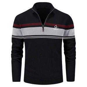 Mélange de laine à la mode Fuzzy Fluffy Style fabricant direct chandails avec personnaliser Design chandail pour hommes - Product Image 1