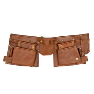 Cinturón de herramientas de cuero de vaca resistente de alta calidad, venta al por mayor, fábrica paquistaní hecha con personalización OEM ODM para almacenamiento de herramientas - Product Image 6