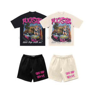 Été Nouveau Ensemble 2 pièces personnalisé de haute qualité Ensemble deux pièces pour hommes été 2024 Nouvel ensemble deux pièces pour hommes été Survêtement - Product Image 2