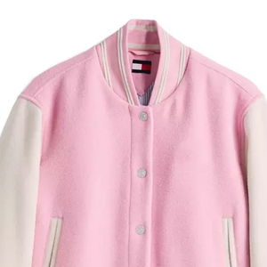 Vestes universitaires pour femmes Vestes Letterman Turn Down Shoulder Custom Made Baseball College Jacket - Product Image 6