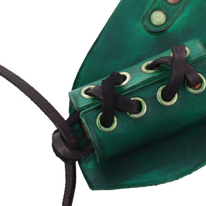 Mayorista Medieval Rana Zurda Espada Corta Verde Veg Tan Funda de Cuero de Vaca para Manualidades - Product Image 4