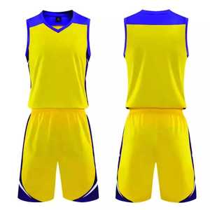 Maillots de basket-ball personnalisés hommes ensembles uniformes de basket-ball maillot de retour professionnel chemise de basket-ball respirante à séchage rapide - Product Image 6