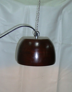 Lámparas industriales colgantes de madera con certificación Premium con acabado dorado y plateado Material de vidrio Bombilla Fuente de luz Aplicación de hotel - Product Image 2