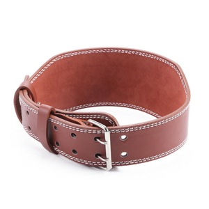 Ceinture d'haltérophilie réglable, en cuir véritable PU personnalisé, ceinture d'haltérophilie, ceintures en cuir de gymnastique personnalisées, vente en gros - Product Image 2