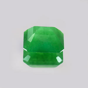 Aventurine de laboratoire à facettes octogone vert pierre précieuse lâche 14X12mm à 20X15mm pour bijoux Maku - Product Image 2